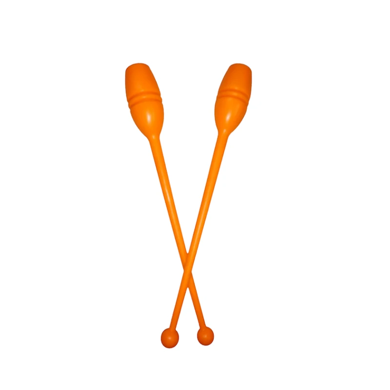 Bədii gimnastika üçün gürz 1348 plastik, narınncı, 45 sm