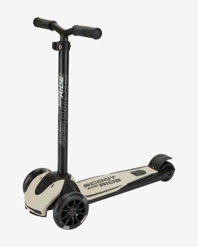 Детский трехколесный скутер Scoot&Ride Highwaykick, бежевый