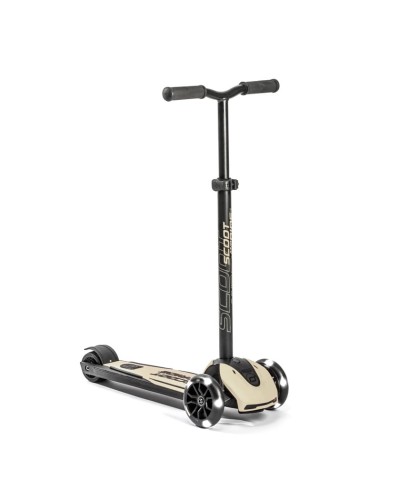 Детский трехколесный скутер Scoot&Ride Highwaykick, бежевый