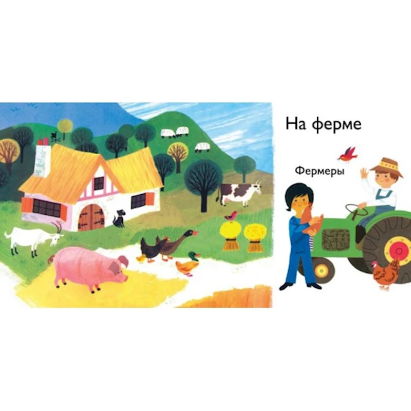 Энциклопедия Махаон Моя первая энциклопедия На ферме, 48 стр