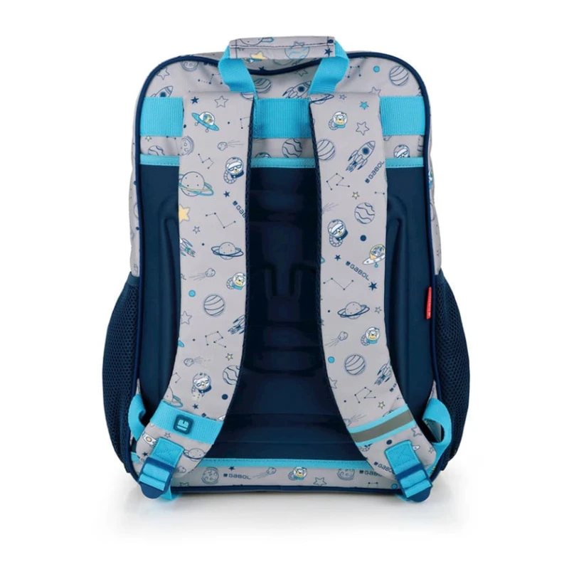 Школьный рюкзак Gabol Space Grey/Blue