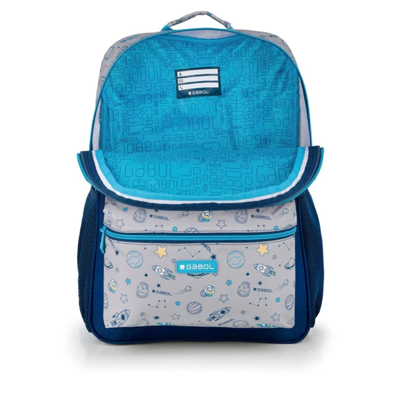 Школьный рюкзак Gabol Space Grey/Blue