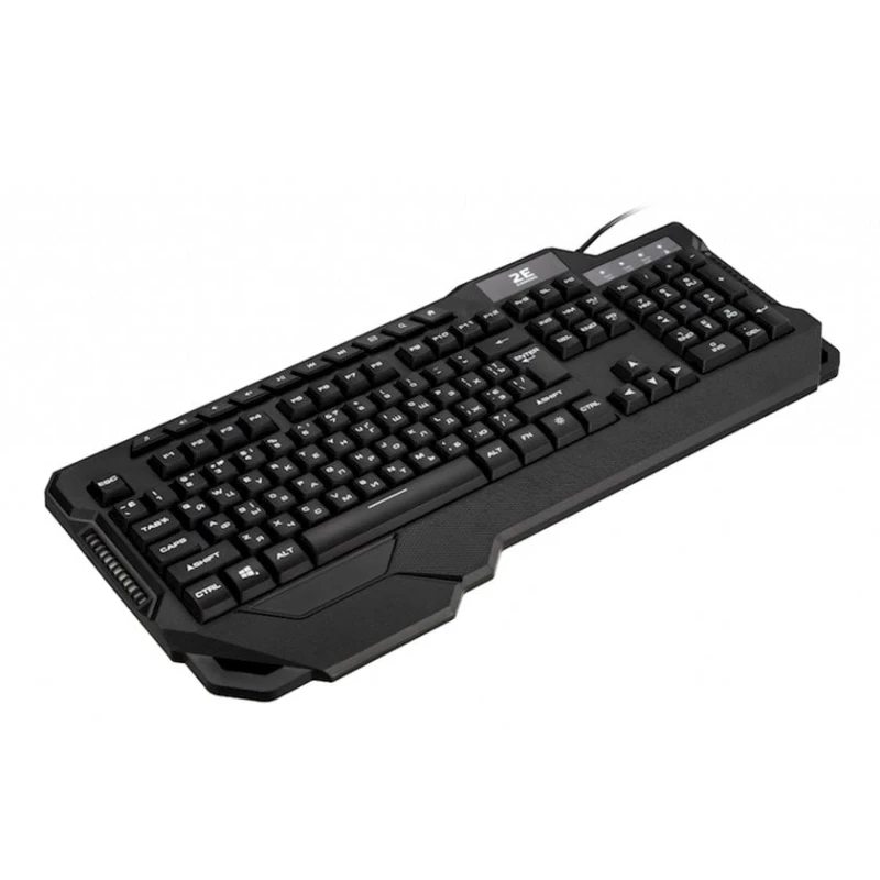 Клавиатура 2E Gaming Keyboard KG340 LED USB Black UKR Клавиатура 2E Gaming Keyboard KG340 LED USB Black UKR