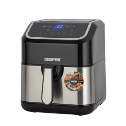 Аэрофритюрница Geepas GAF37527 Black/Silver