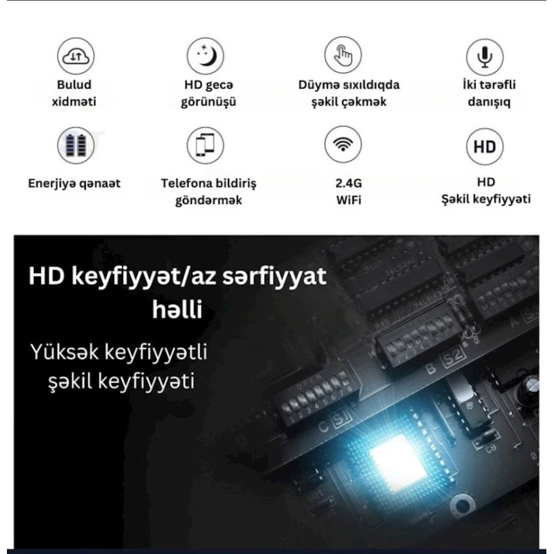 Дверной звонок домофон Tuya ER-TYML белый Дверной звонок домофон Tuya ER-TYML белый