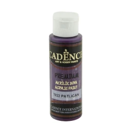 Декоративная акриловая краска Cadence Premium Acrylic Paint 7022 Aubergine, 70 мл