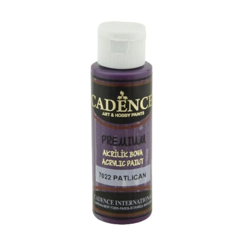 Декоративная акриловая краска Cadence Premium Acrylic Paint 7022 Aubergine, 70 мл Декоративная акриловая краска Cadence Premium Acrylic Paint 7022 Aubergine, 70 мл