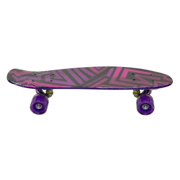 Skeytbord M6666, 15x56 sm, bənövşəyi təkərlər ilə, məhsul çeşiddə