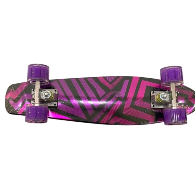 Skeytbord M6666, 15x56 sm, bənövşəyi təkərlər ilə, məhsul çeşiddə