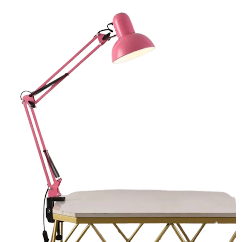 Masaüstü lampa 360 Degrees Flexible LED, çəhrayı