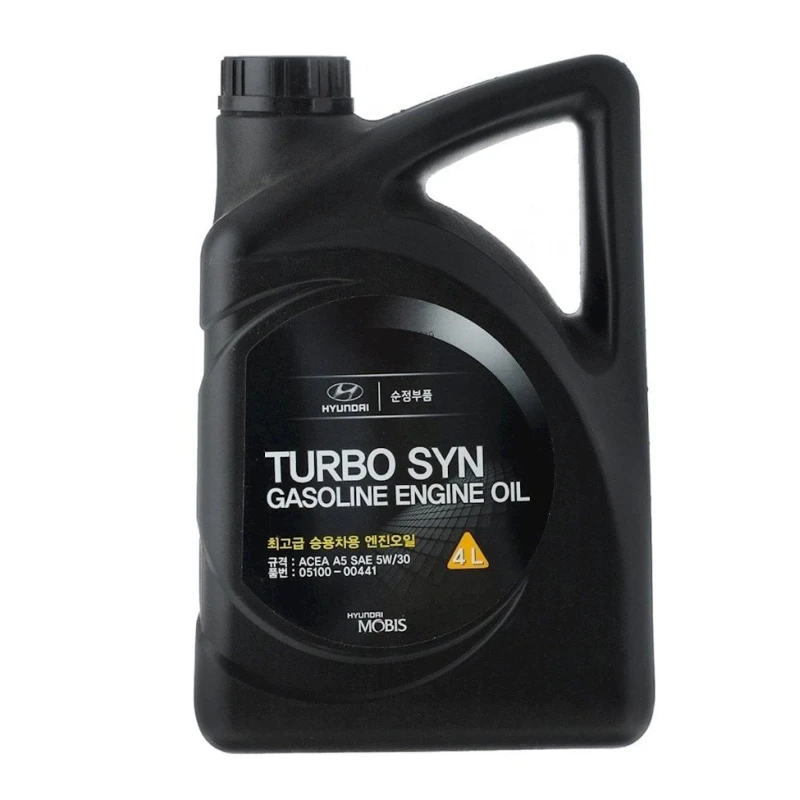 Моторное масло Hyundai/Kia Turbo SYN Gasoline Engine Oil 5W-30, 4 л