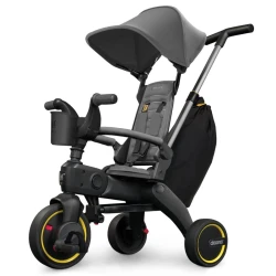 Детский трехколесный велосипед Doona S3 Liki Trike черный/серый