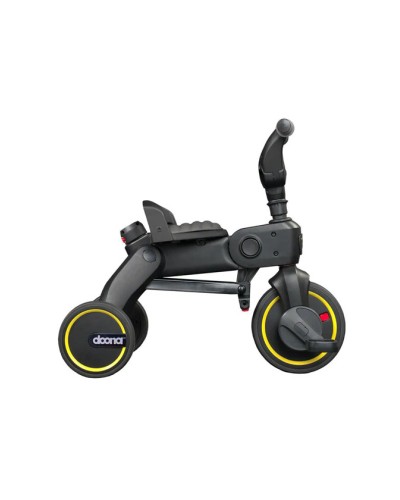Детский трехколесный велосипед Doona S3 Liki Trike черный/серый