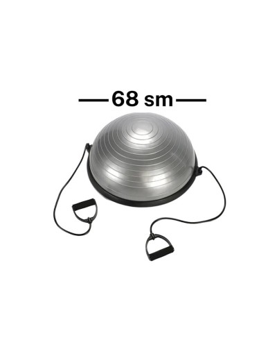 Balanslayıcı yarımkürə Gymnic 1618, 68 sm, boz