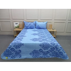 Örtük və yastıq üzü dəsti Moon Star SHA-00006292, ikinəfərlik, mavi, örtük 220х240 sm, 2 əd yastıq üzü 50x70 sm