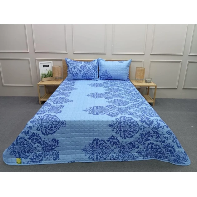 Örtük və yastıq üzü dəsti Moon Star SHA-00006292, ikinəfərlik, mavi, örtük 220х240 sm, 2 əd yastıq üzü 50x70 sm Örtük və yastıq üzü dəsti Moon Star SHA-00006292, ikinəfərlik, mavi, örtük 220х240 sm, 2 əd yastıq üzü 50x70 sm