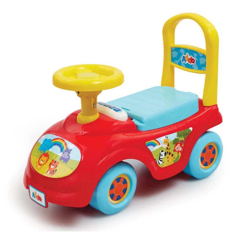 Каталка Addo Little Lot My First Ride On, 1-3 года, красный/голубой Каталка Addo Little Lot My First Ride On, 1-3 года, красный/голубой