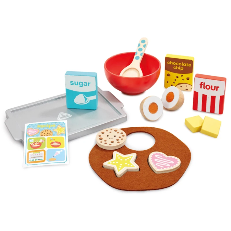 Деревянная игрушка Addo Play Ltd Cookie Baking Set 200623, 14 деталей Деревянная игрушка Addo Play Ltd Cookie Baking Set 200623, 14 деталей