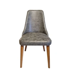 Стул iz00224, коричневый/серый, 55x50x93 см Стул iz00224, коричневый/серый, 55x50x93 см