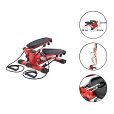 Stepper Gymnic 2129/1, 42x22x40 sm, qırmızı