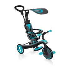 Üçtəkərli velosiped Globber Explorer Trike 4 in 1 Blue