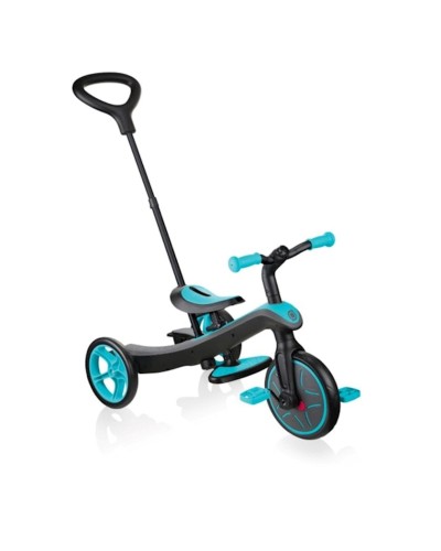 Üçtəkərli velosiped Globber Explorer Trike 4 in 1 Blue