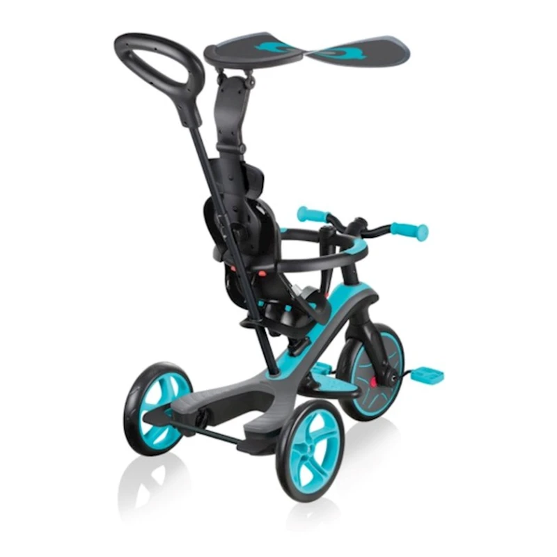 Трехколесный велосипед Globber Explorer Trike 4 in 1 Blue