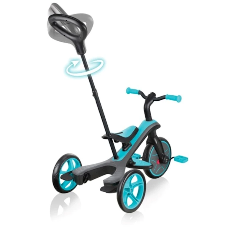 Трехколесный велосипед Globber Explorer Trike 4 in 1 Blue