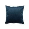 Чехол JYSK Ertevikke 50x50 см, велюр, полиэстер, синий Чехол JYSK Ertevikke 50x50 см, велюр, полиэстер, синий