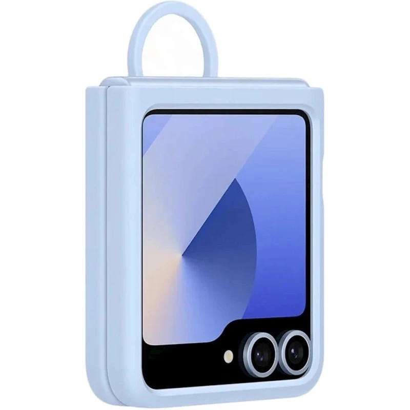 Чехол Samsung Silicone EF-PF741TLEGRU для Galaxy Z Flip6, Blue
