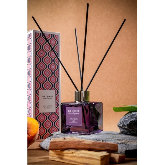 Aromatik diffuzor The Groove Peachy Vanilla DOU.10.101.100, 100 ml, məhsul çeşiddə Aromatik diffuzor The Groove Peachy Vanilla DOU.10.101.100, 100 ml, məhsul çeşiddə