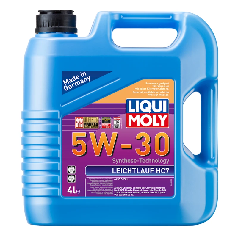 Моторное масло Liqui Moly Leichtlauf HC7 5W-30, 4 л