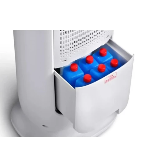 Universal Döşəmə ventilyatoru Airpoll HF-01_RB , soyuducu və qızdırıcı , pultla