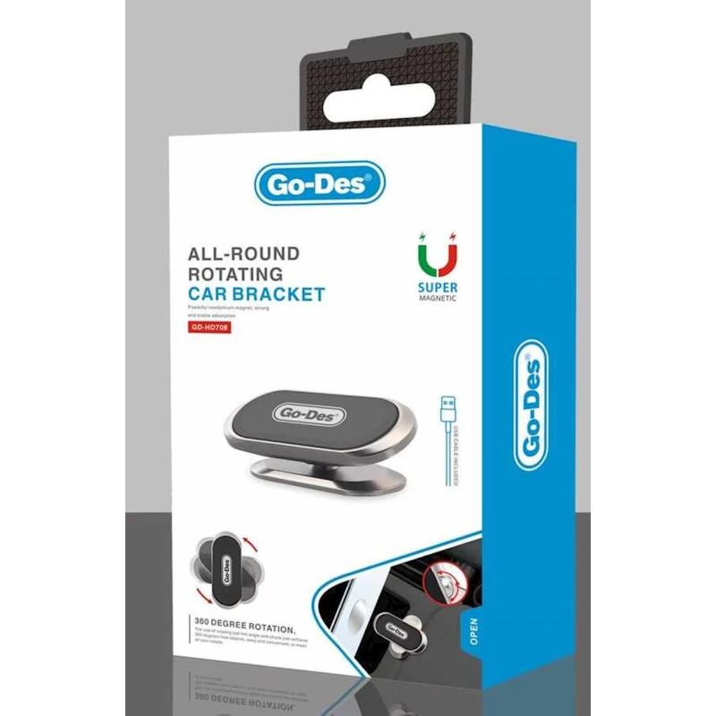 Avtomobil üçün telefon tutacağı Go-Des GD-HD708