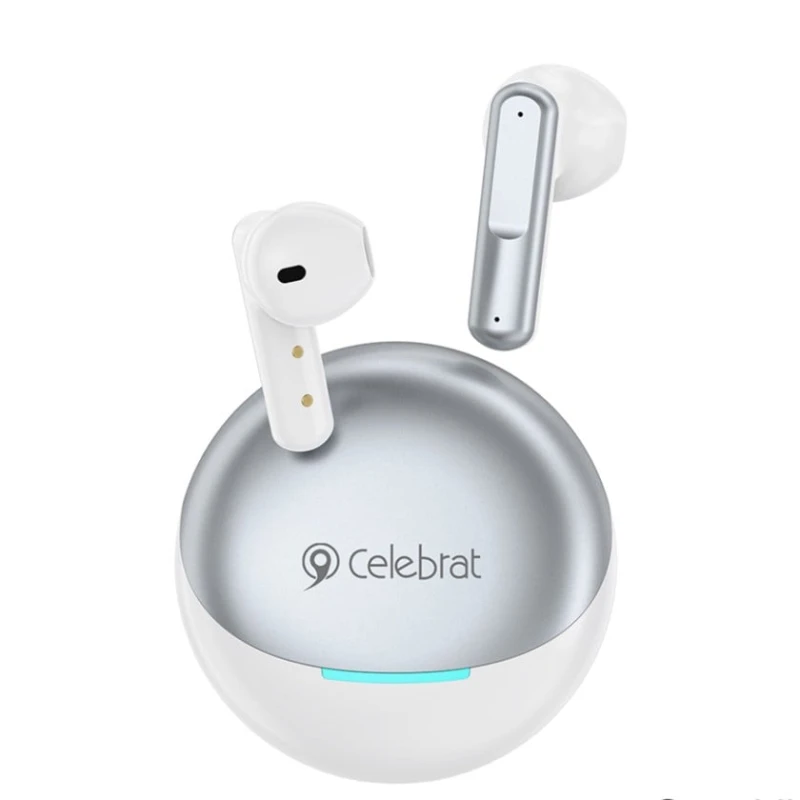 Беспроводные наушники Celebrat W61 White
