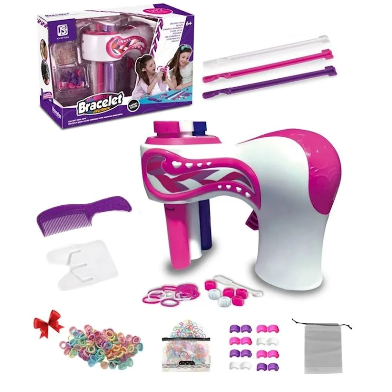 Набор для плетения и создания украшений для волос Kai Si Yuan Diy Rope Bracelet 892-1, 6+ лет Набор для плетения и создания украшений для волос Kai Si Yuan Diy Rope Bracelet 892-1, 6+ лет