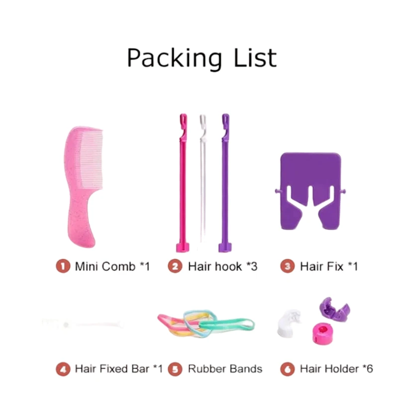 Набор для плетения и создания украшений для волос Kai Si Yuan Diy Rope Bracelet 892-1, 6+ лет Набор для плетения и создания украшений для волос Kai Si Yuan Diy Rope Bracelet 892-1, 6+ лет