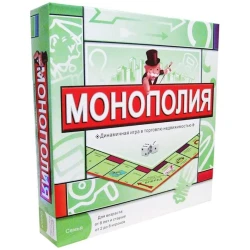 Настольная игра Monopoly 5211R Настольная игра Monopoly 5211R