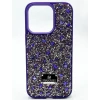 Çexol SS841 Swarovski Apple iPhone 14 Pro üçün Bənövşəyi