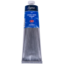 Масляная краска Ладога Кобальт синий средний А, 120 мл