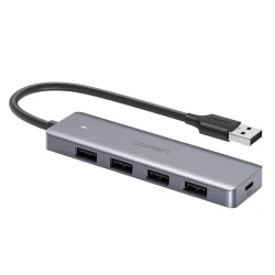 USB HUB Ugreen 4 Ports USB 3.0 Hub + Micro USB (50985)