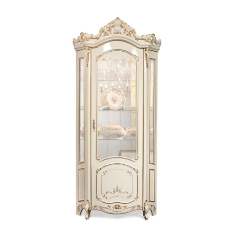 Буфет угловой Slonimmebel Eliza, 241.3х113.8х78.1 см, кремовый Буфет угловой Slonimmebel Eliza, 241.3х113.8х78.1 см, кремовый