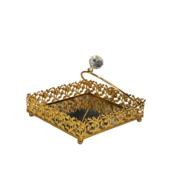 Salfet qabı smil_1490, qızılı