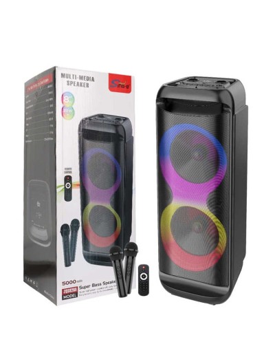 Portativ dinamik Sing-E ZQS8288 RGB, qara - ZQS8288