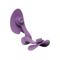 Omba və yan üçün mini trenajor, bənövşəyi