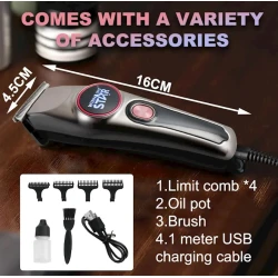 Универсальная машинка для стрижки Winning Star ST-5640, Серебристый