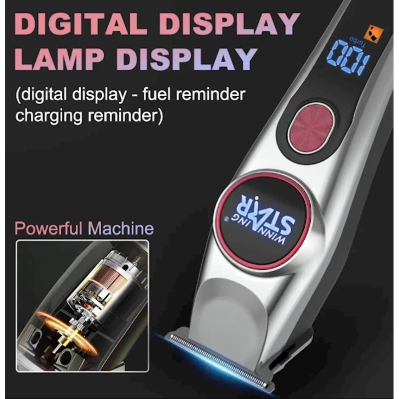 Универсальная машинка для стрижки Winning Star ST-5640, Серебристый