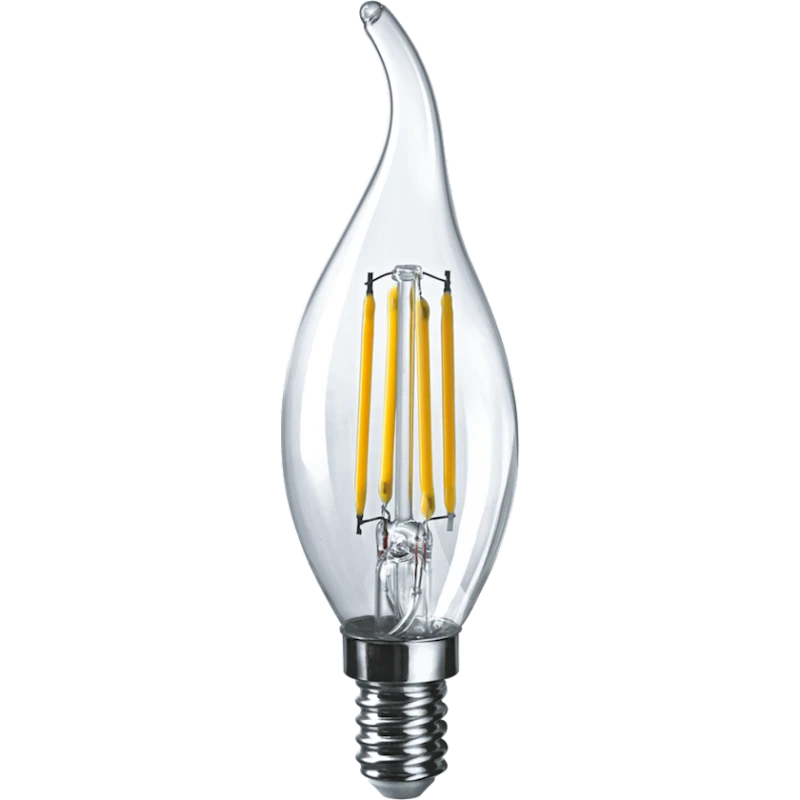 Светодиодная лампа Navigator NLL, E14, свеча на ветру, 6Вт, 2700К Светодиодная лампа Navigator NLL, E14, свеча на ветру, 6Вт, 2700К