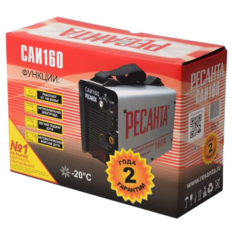 Сварочный аппарат Ресанта САИ 160