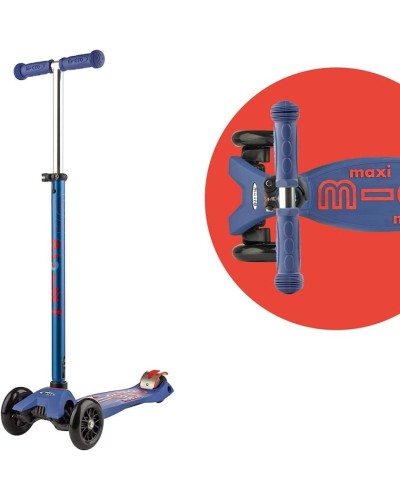 Uşaqlar üçün samokat Micro Maxi Deluxe MMD023, göy